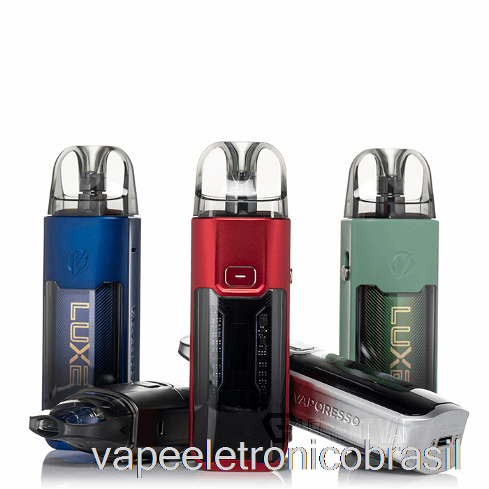 Vape Vaporesso Vaporesso Luxe Xr ​​max 80w Pod Kit Chama Vermelho